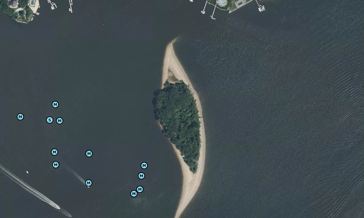 Satelite image of Osborn Island