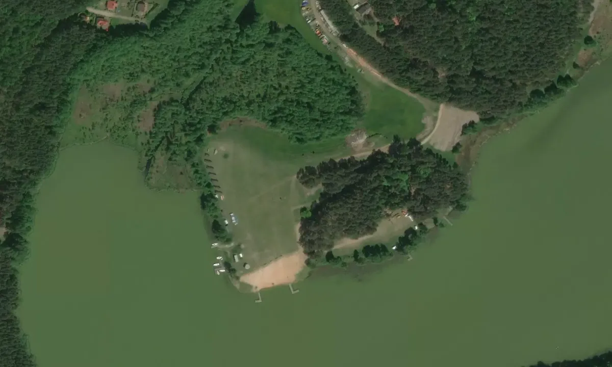 Flyfoto av Ośrodek wypoczynkowy i port u Basi