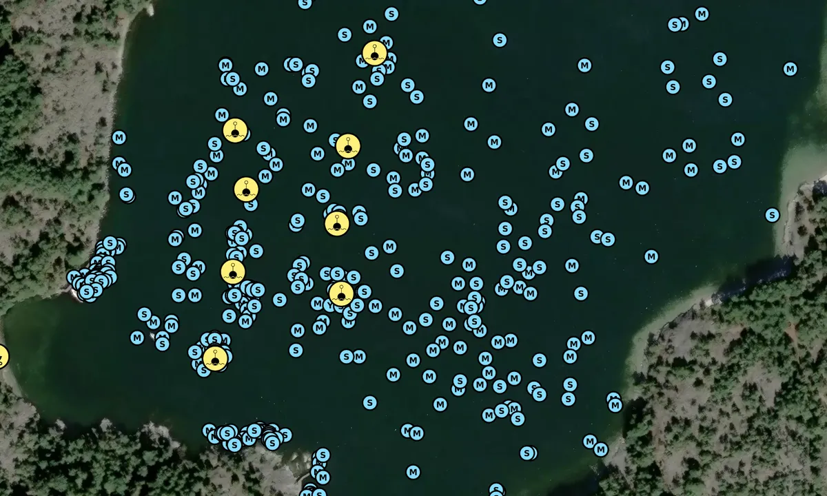 Satelite image of Östermarsfladen