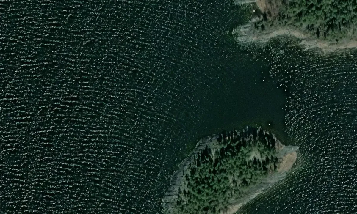 Satelite image of Östra Söön