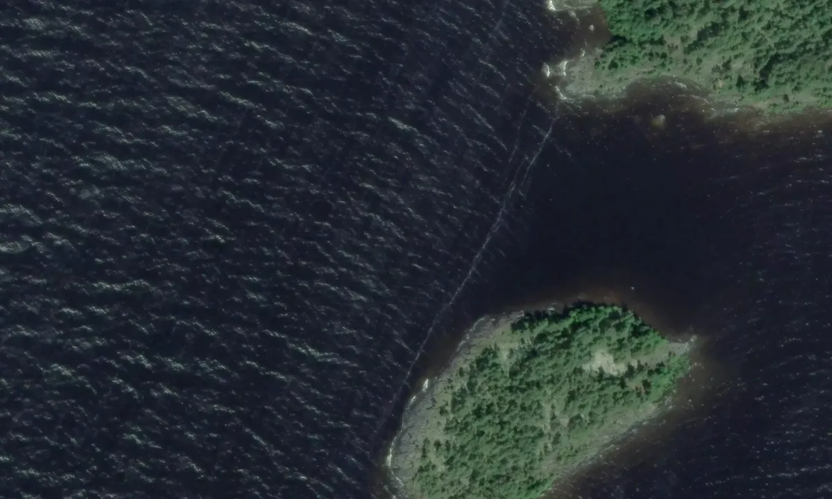 Satelite image of Östra Söön