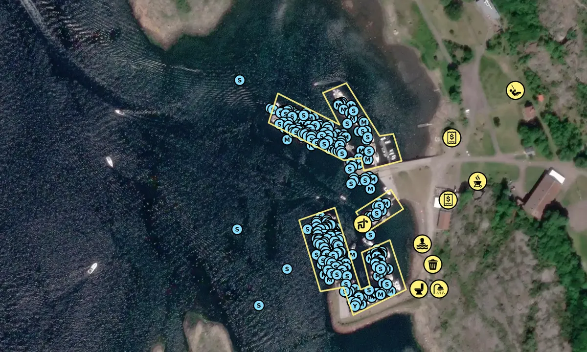 Satelite image of Østre Bolærne