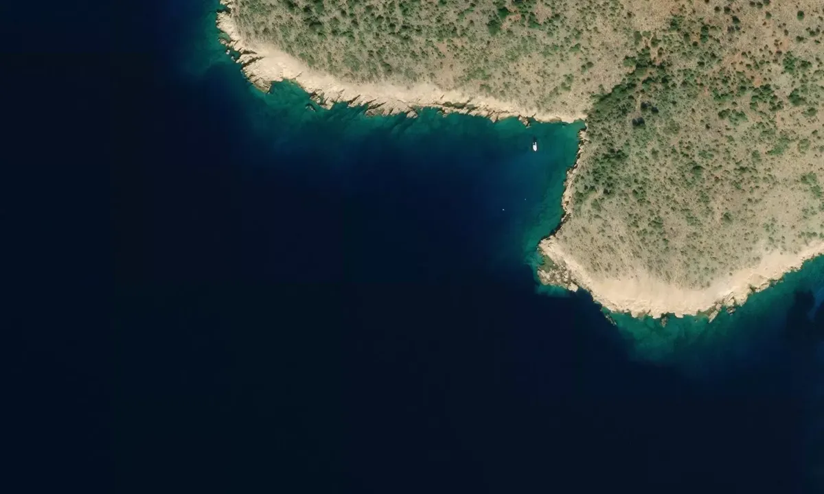 Satelite image of Otok Plavnik