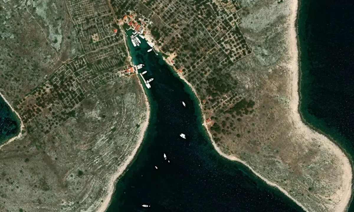 Flyfoto av Otok Vela Smokvica