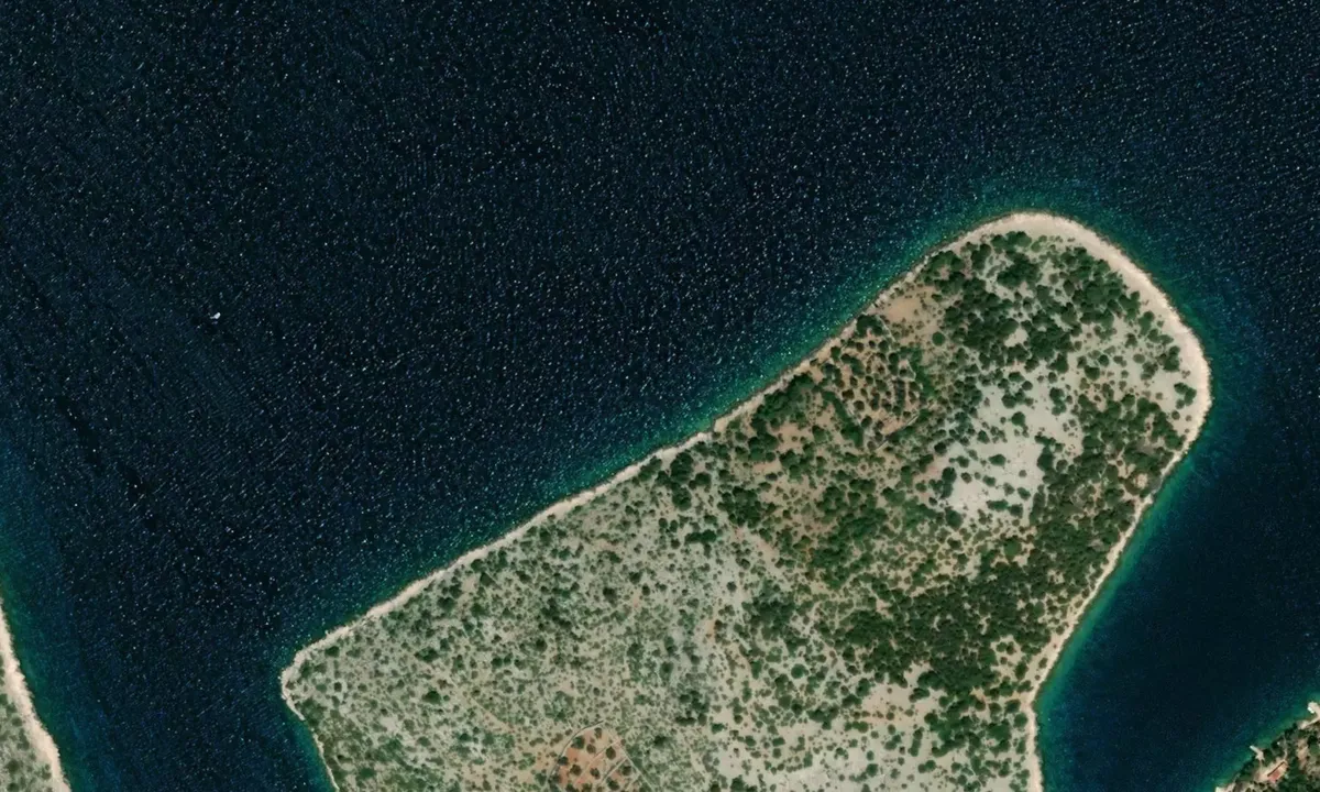 Satelite image of Otok Zut - Kornati