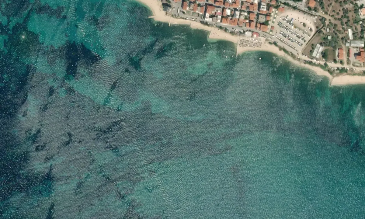 Flyfoto av Ouranopoli
