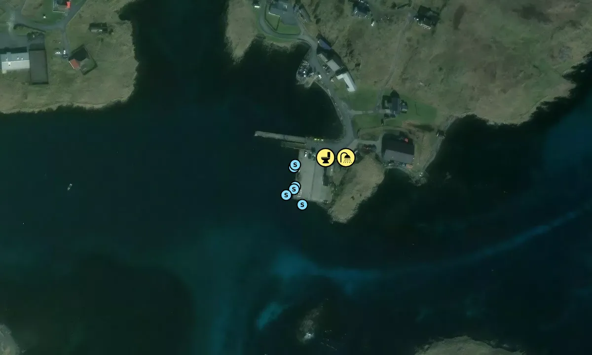 Satelite image of Out Skerries