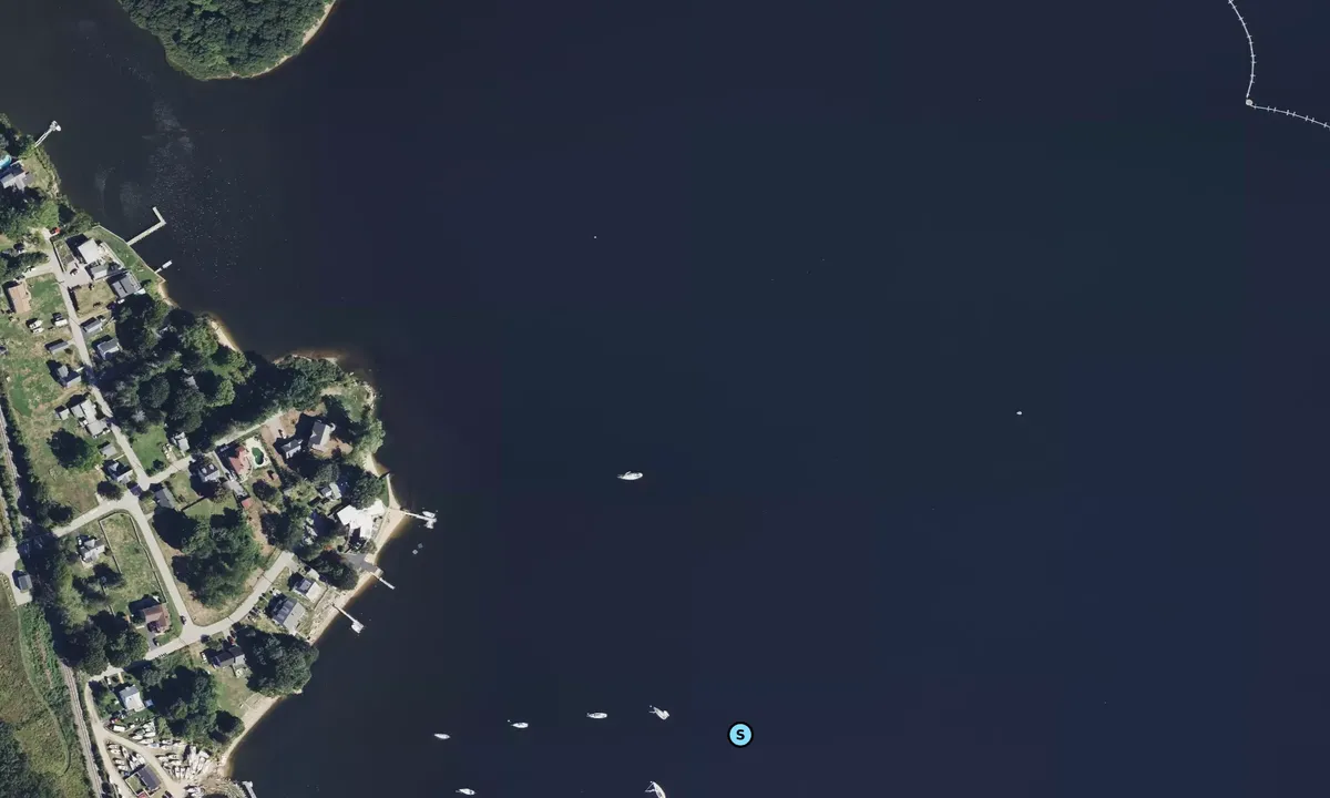 Satelite image of Outer Mamacoke Cove