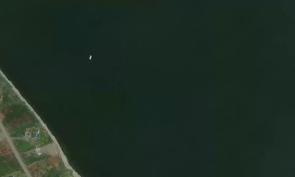 Satelite image of Owls Head Bay