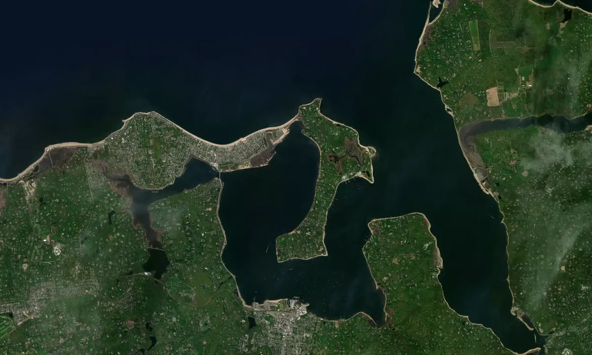 Flyfoto av Oyster Bay - Centre Island