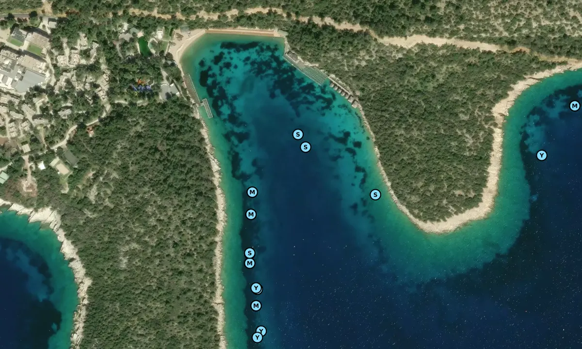 Satelite image of Pabuç Bay