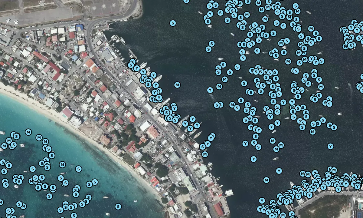Satelite image of Palapa Marina