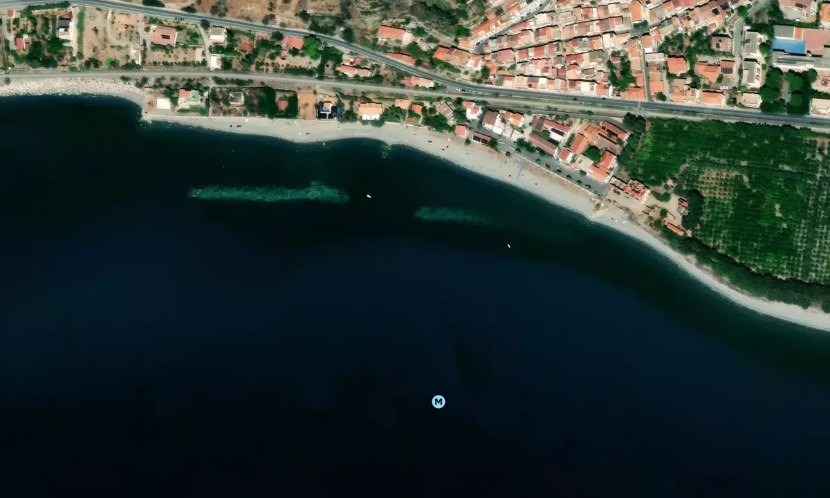 Satelite image of Palizzi Marina