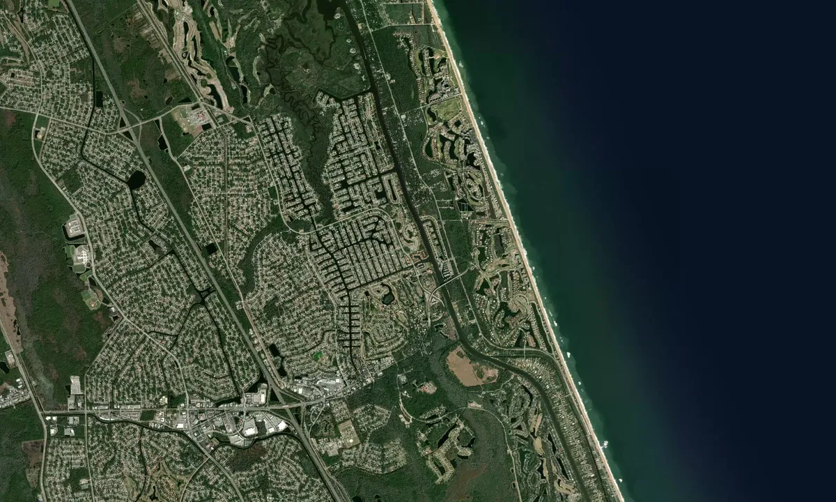 Flyfoto av Palm Coast Marina