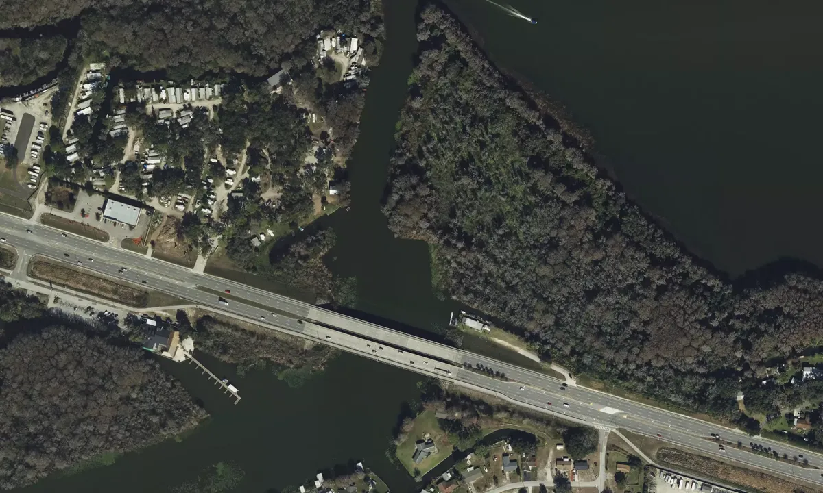 Satelite image of Palm Garden