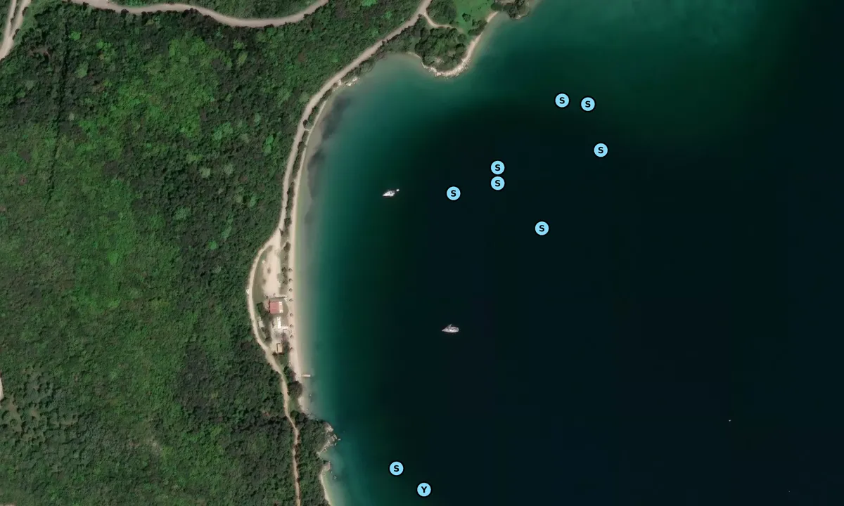 Satelite image of Panagia Bay