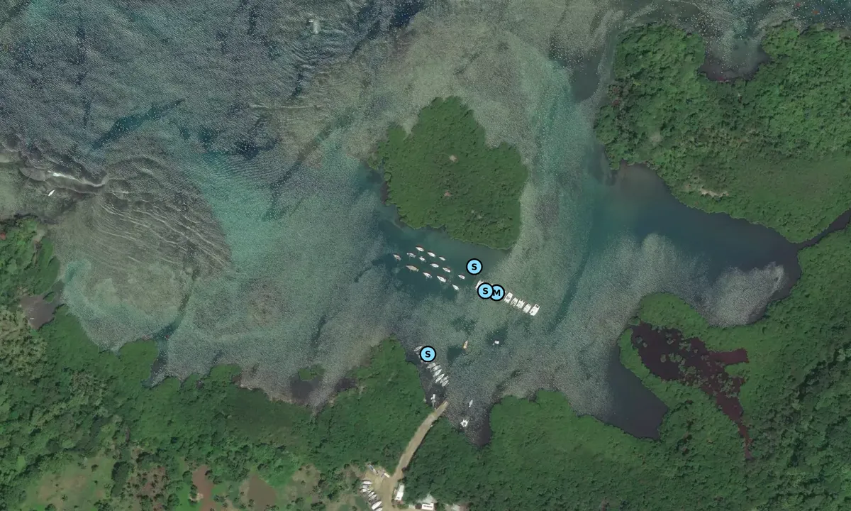 Satelite image of Panamarina - Cacique, Colón