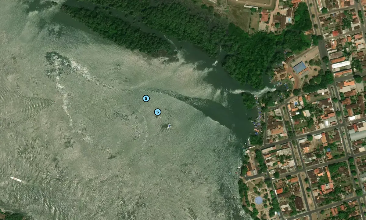 Satelite image of Paracauari River