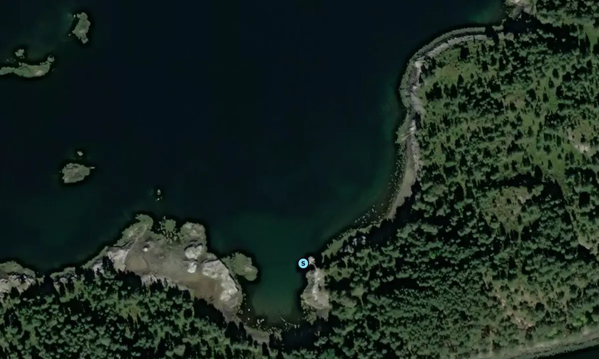 Satelite image of Paradisbuktan