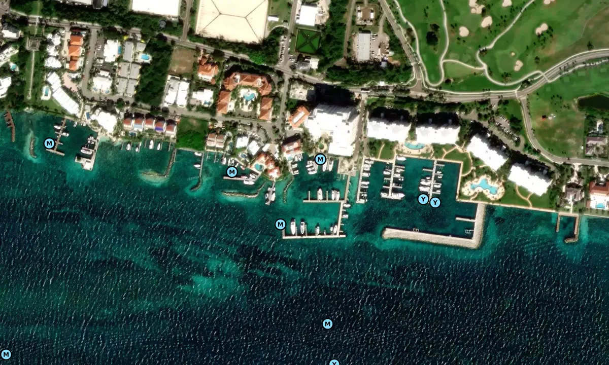Satelite image of Paradise Harbour Club Marina