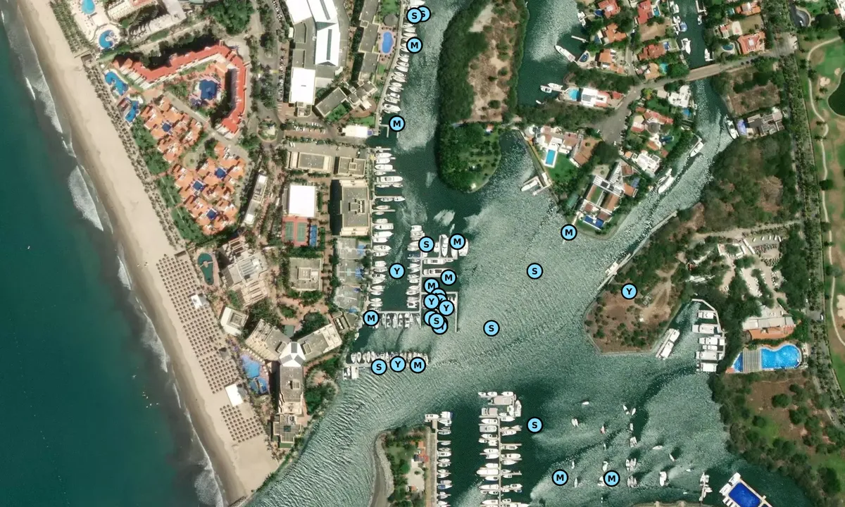 Satelite image of Paradise Village Marina - Nuevo Vallarta