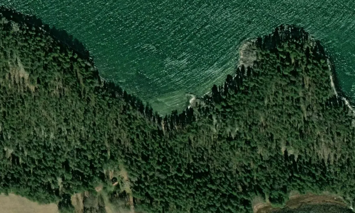 Satelite image of Paradiset