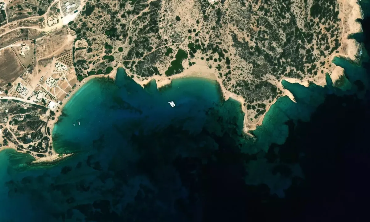 Flyfoto av Paralia Italida
