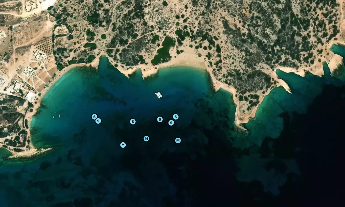 Satelite image of Paralia Italida