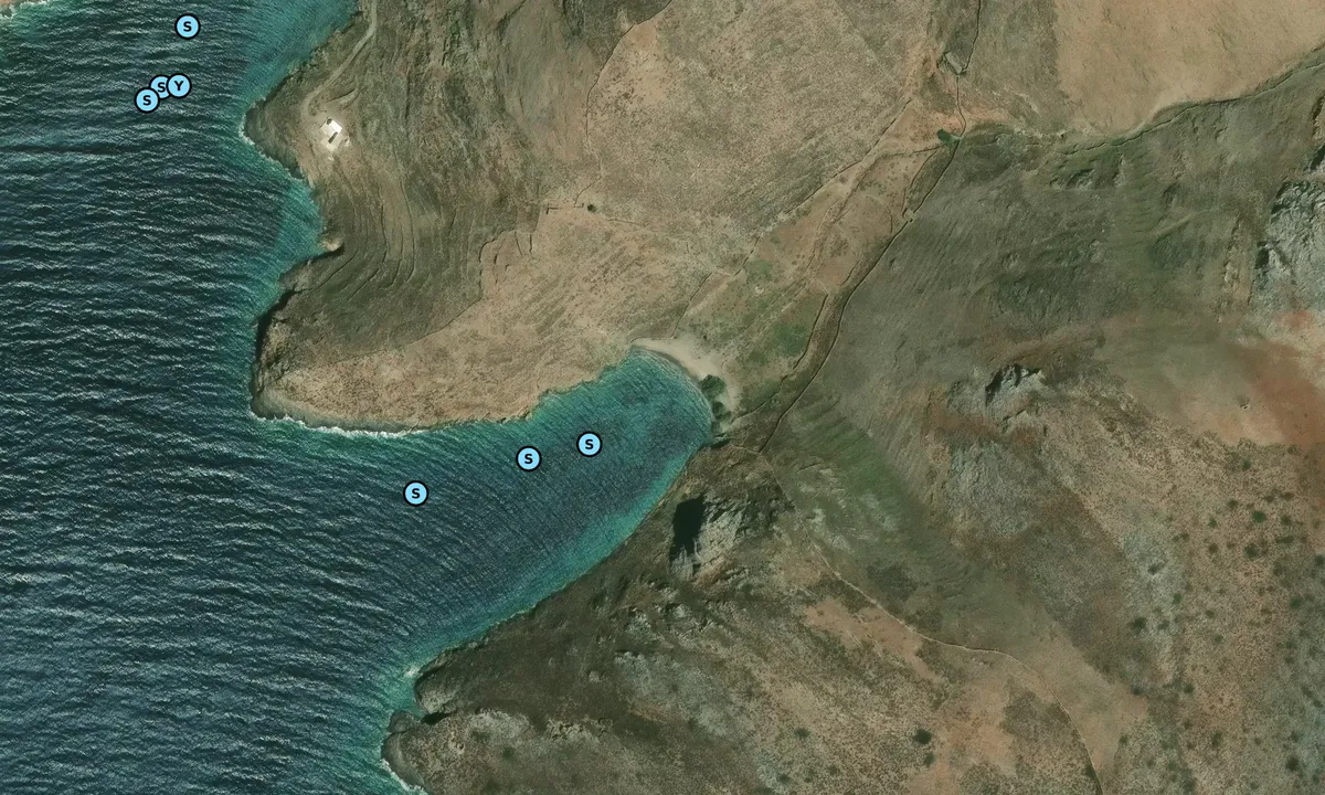 Satelite image of Παραλία Kysys