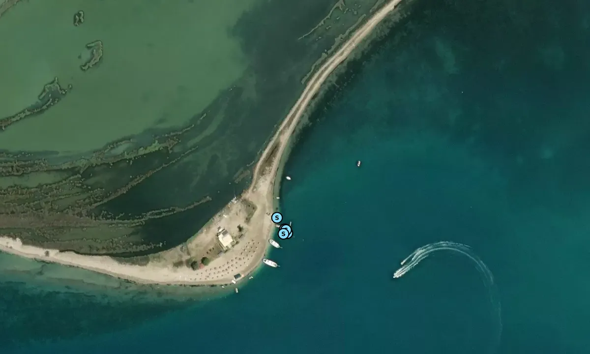 Satelite image of Παραλία Μπούκα