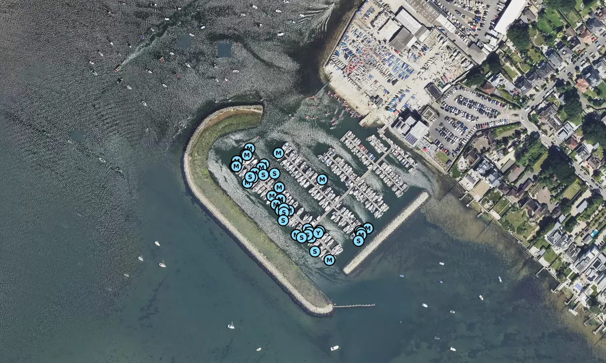 Satelite image of Parkstone Bay Marina - Poole