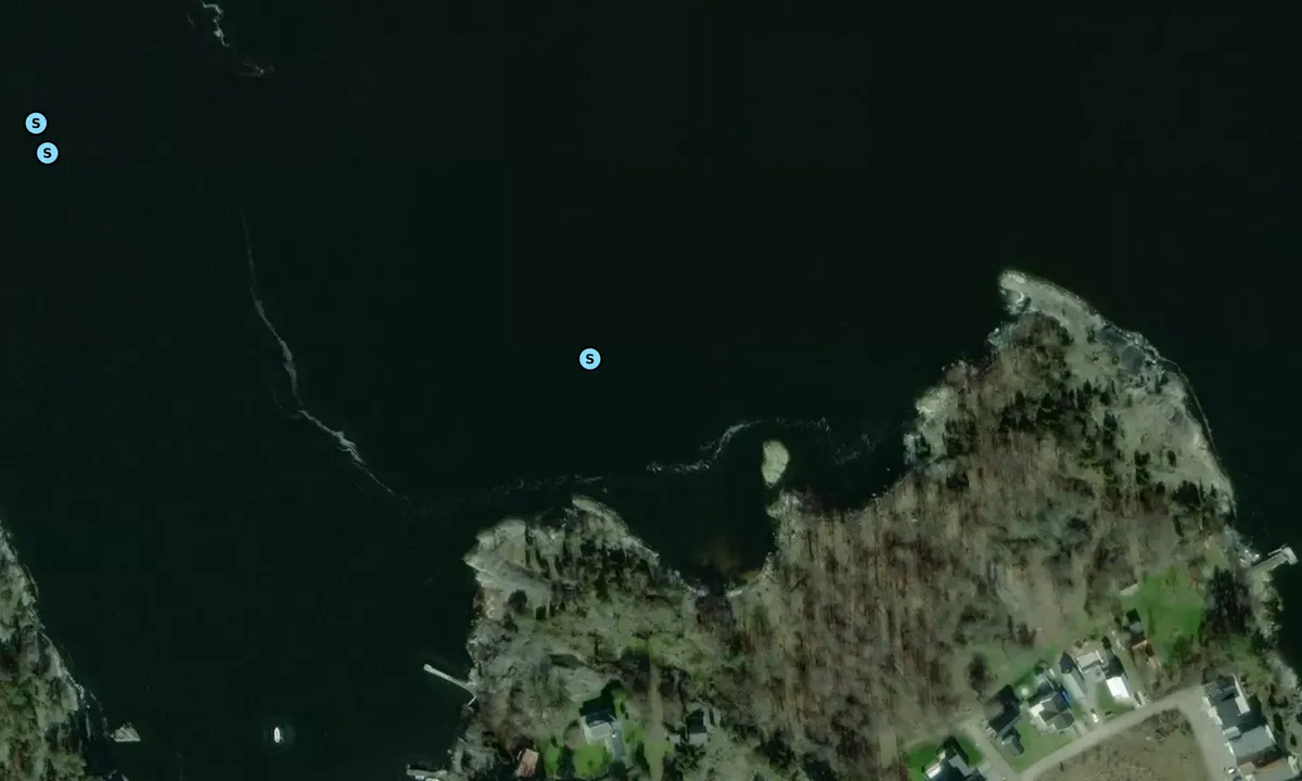 Satelite image of Päronaviken Aspö