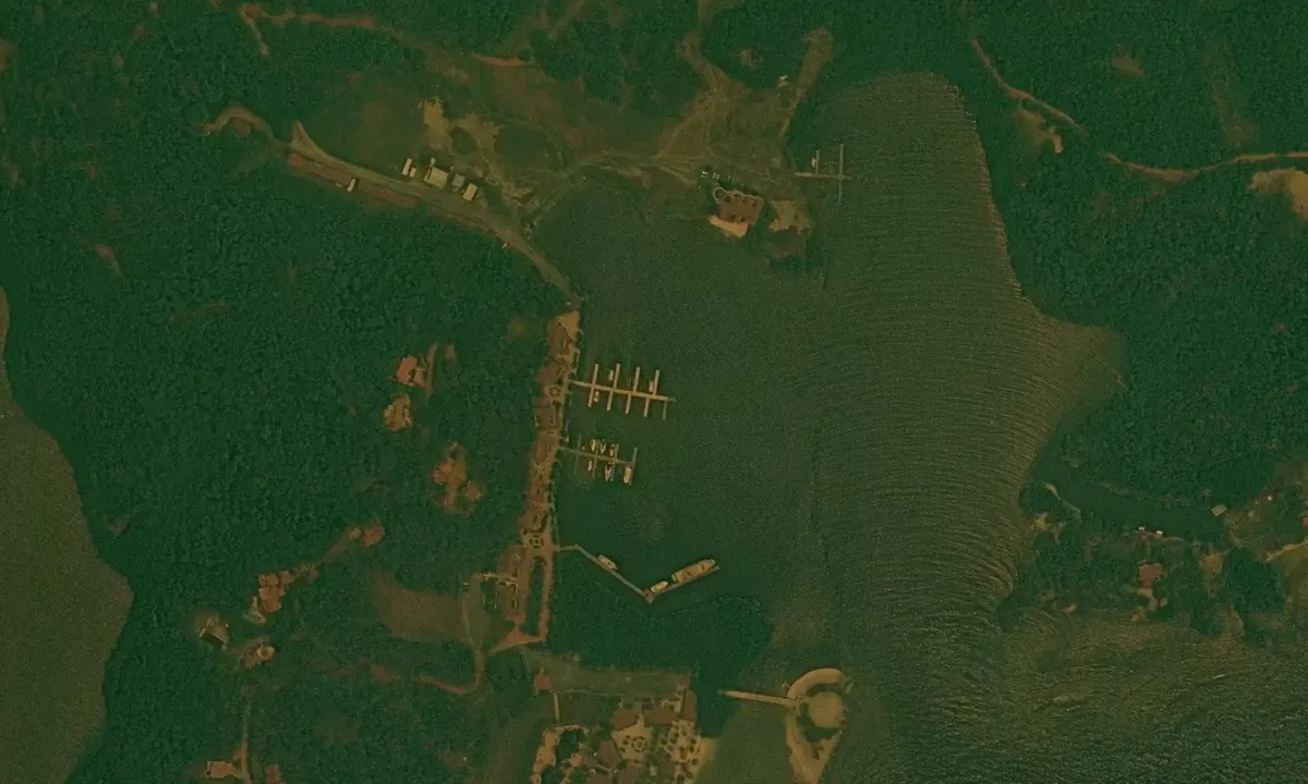 Satelite image of Parrot Tree Marina & Resort