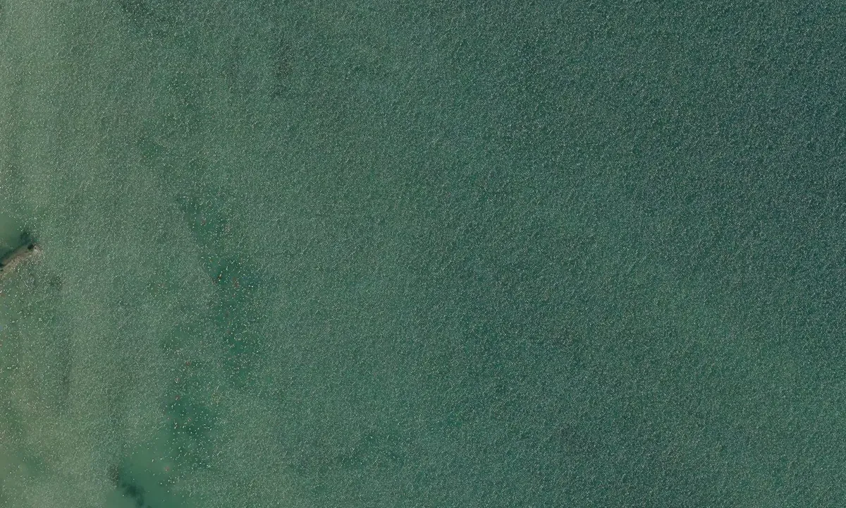 Satelite image of Partridge Point Anchorage