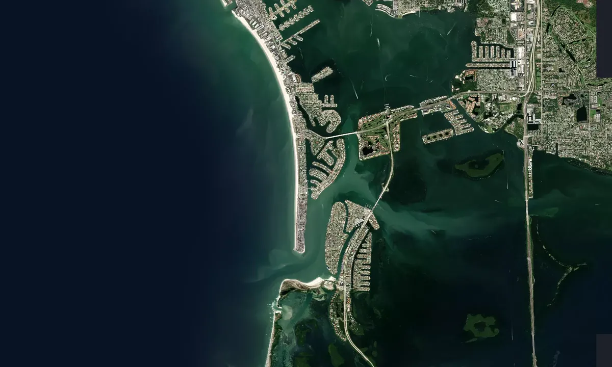 Flyfoto av Pass-A-Grille Marina - St. Pete Beach