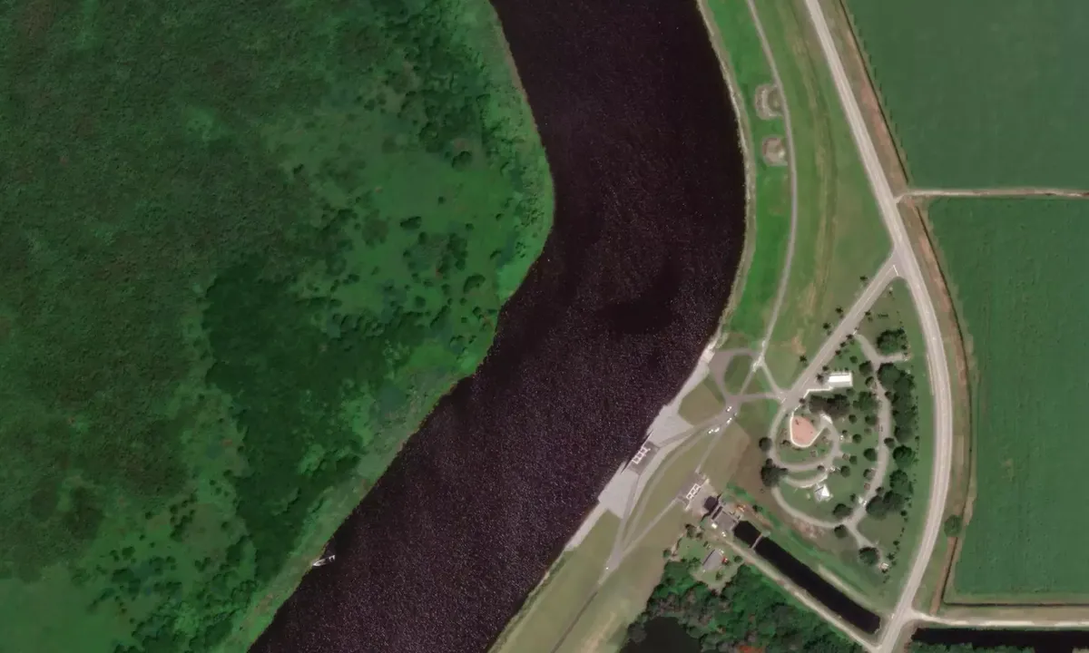 Satelite image of Paul Rardin Park