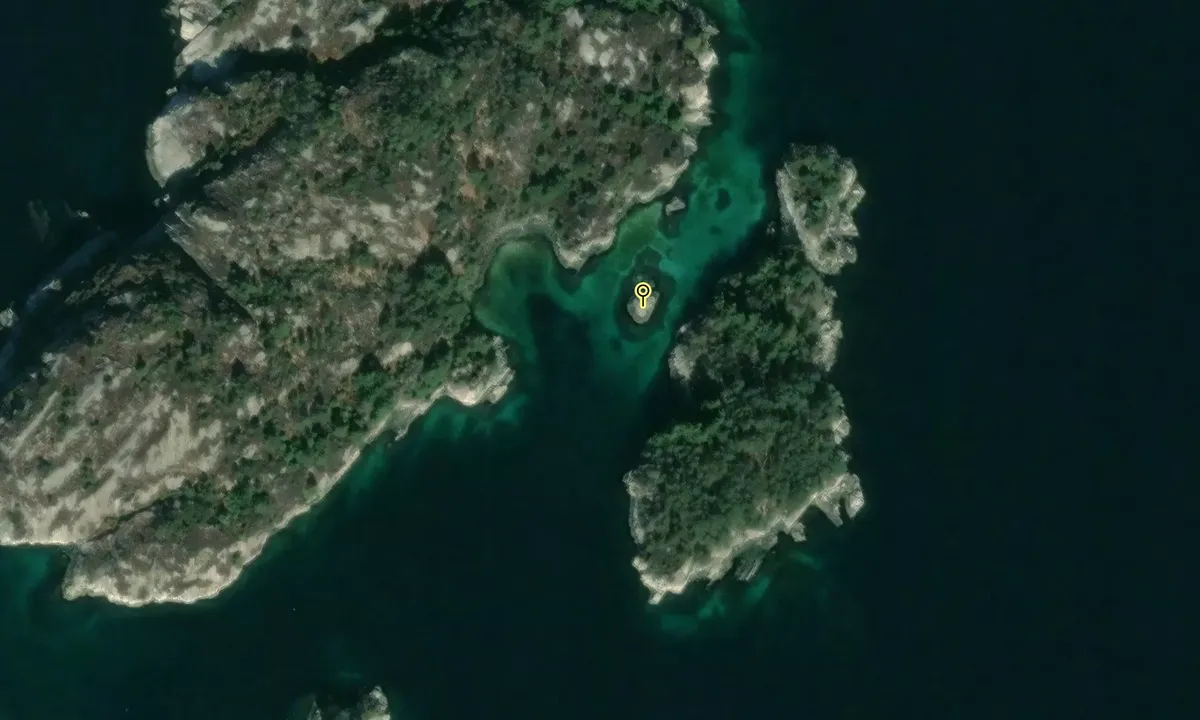 Satelite image of Påvholmen