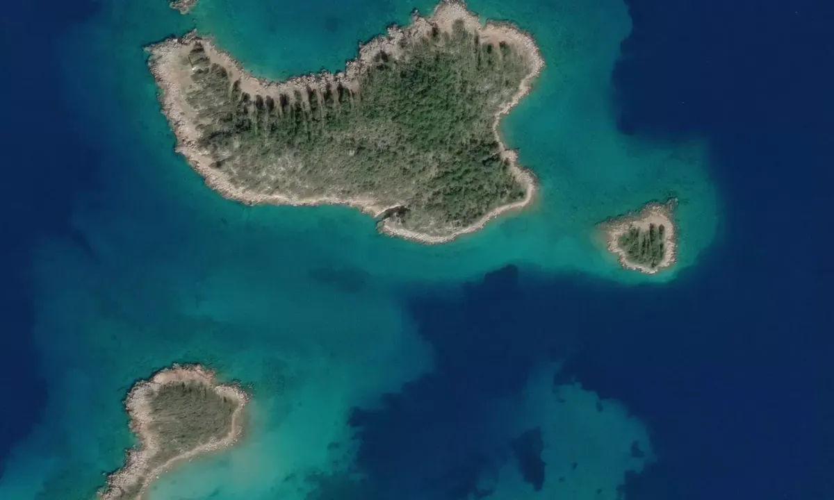 Satelite image of Peace & Goats