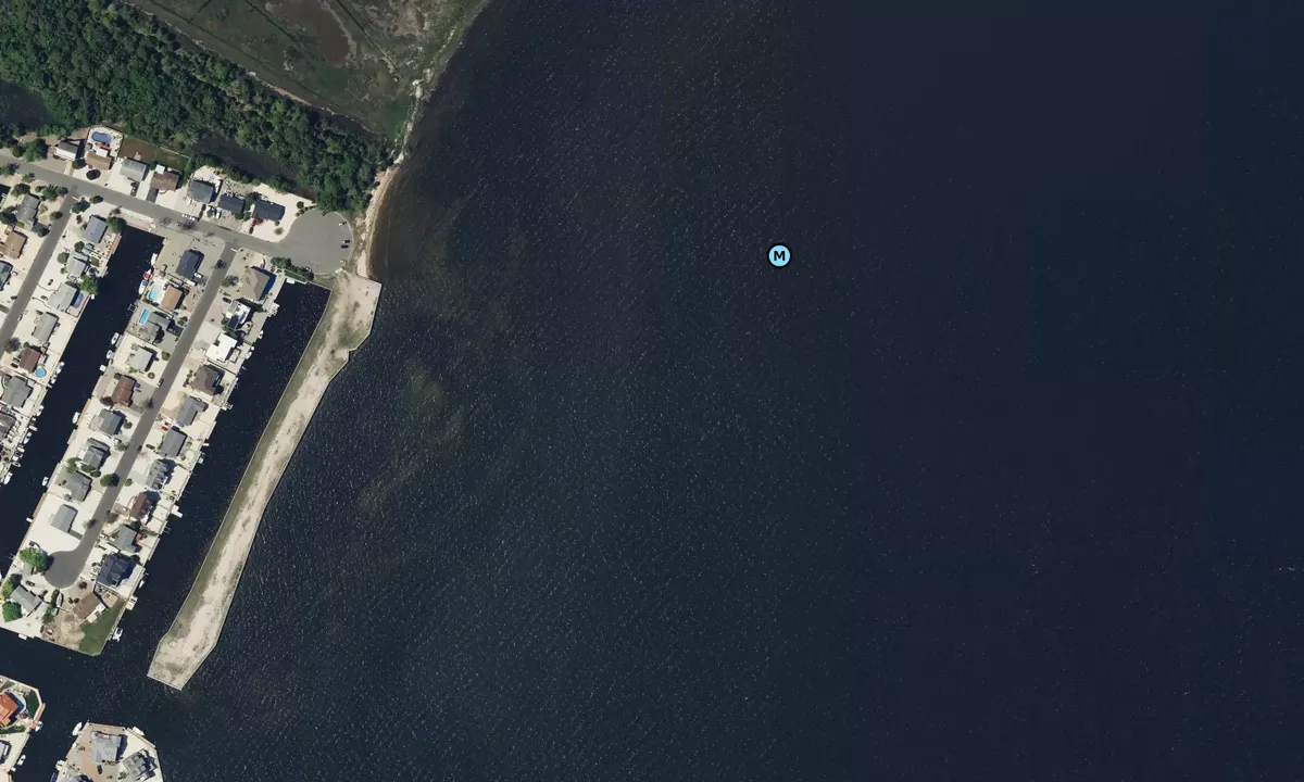 Satelite image of Pebble Beach