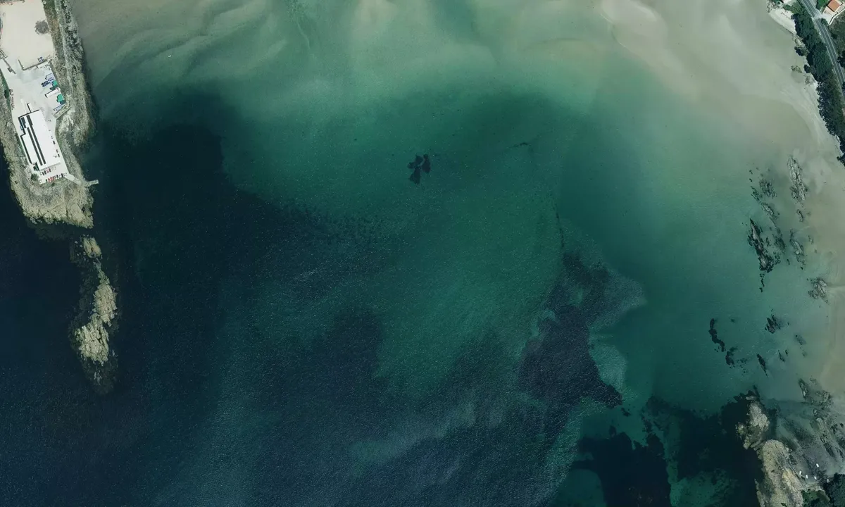 Flyfoto av Pedras Das Areas