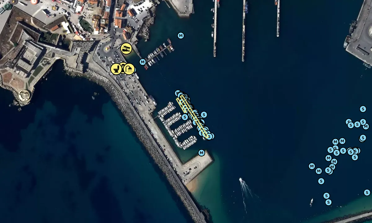 Satelite image of Peniche Marina