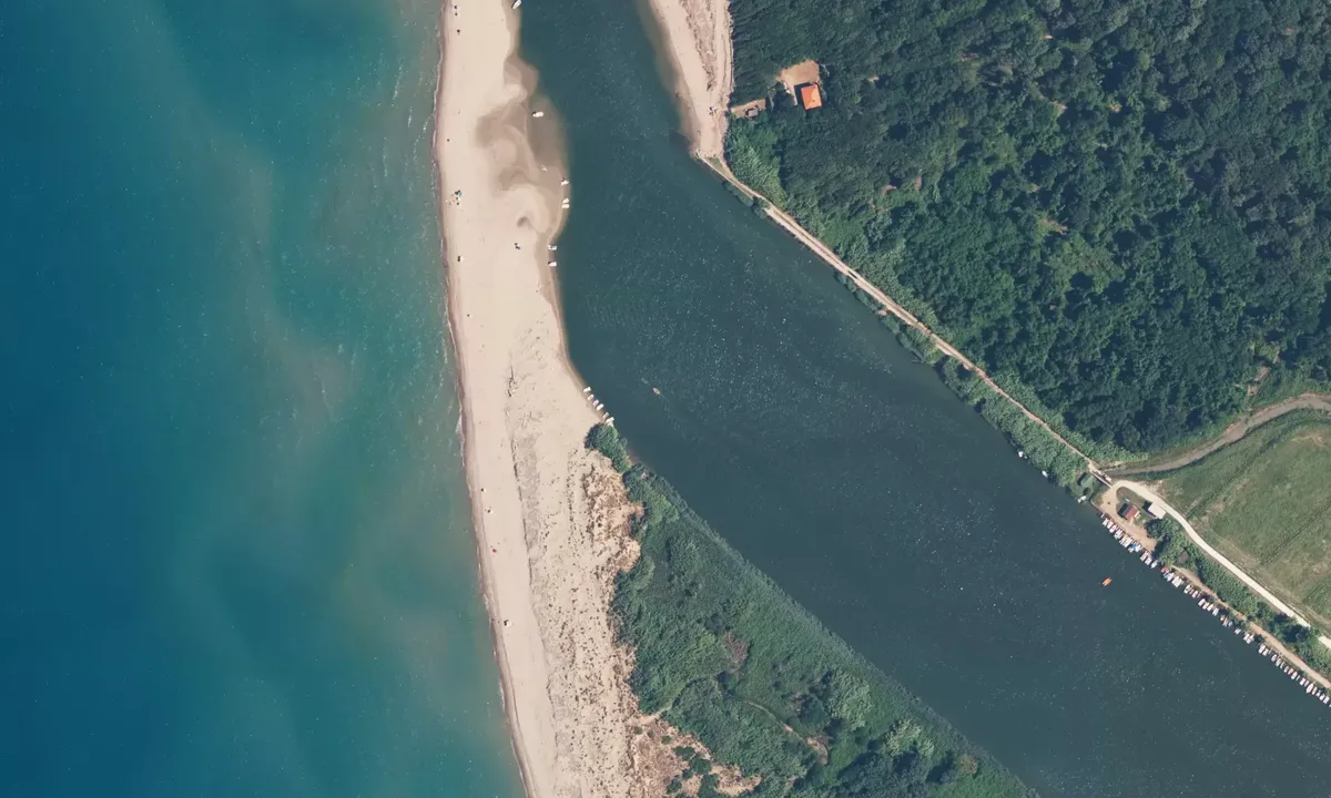 Satelite image of Penisola dei Gabbiani