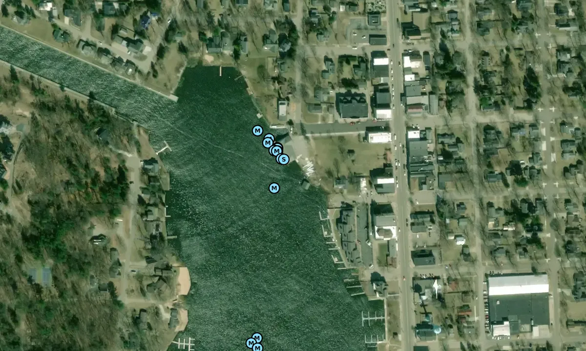 Satelite image of Pentwater Yacht Club - Oceana