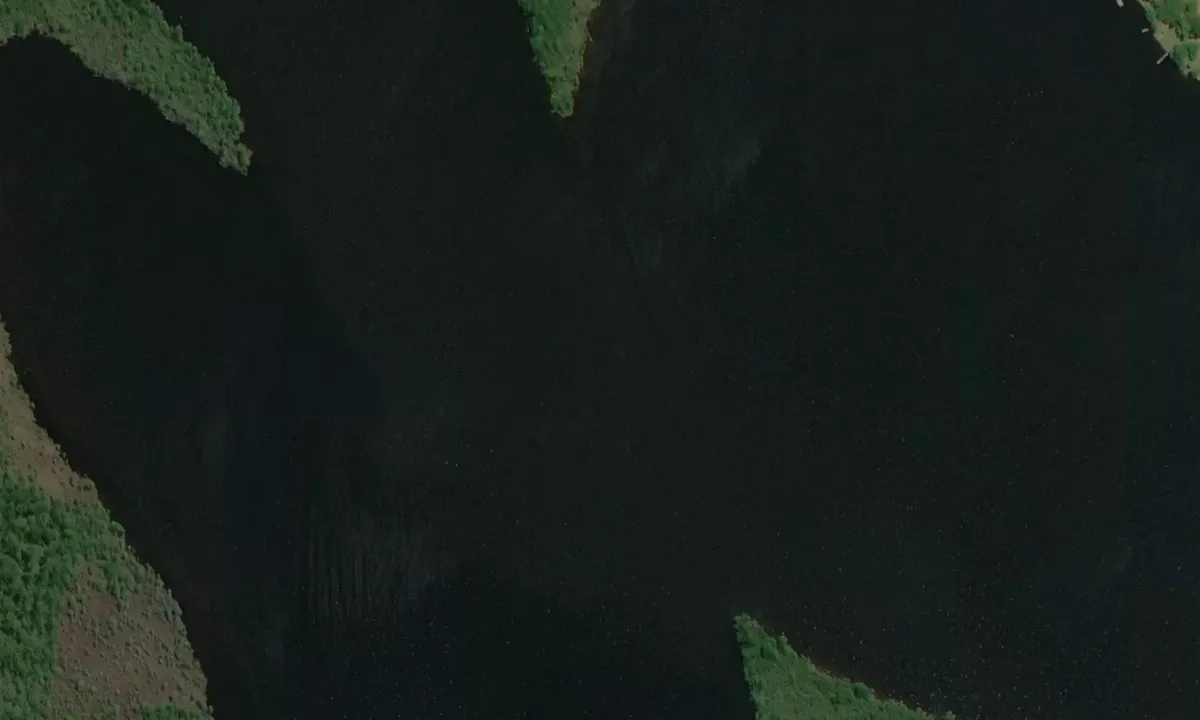 Satelite image of Perdido River