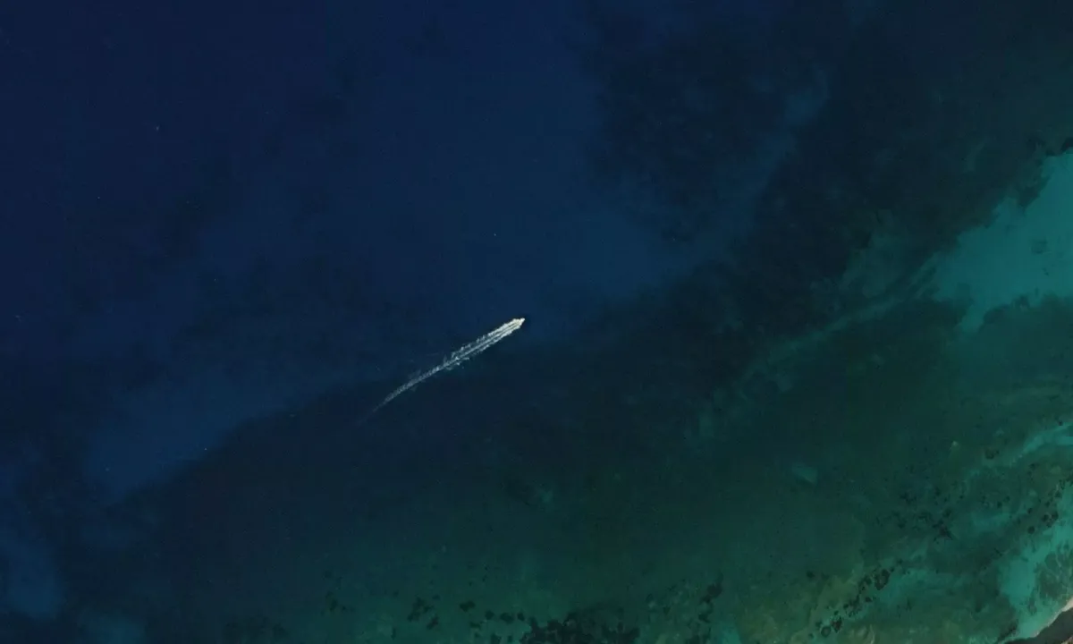 Flyfoto av pesce porco