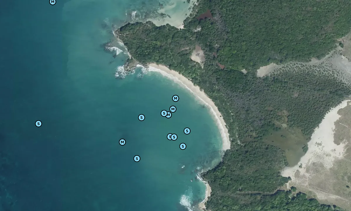 Satelite image of Petit Ans De Salines