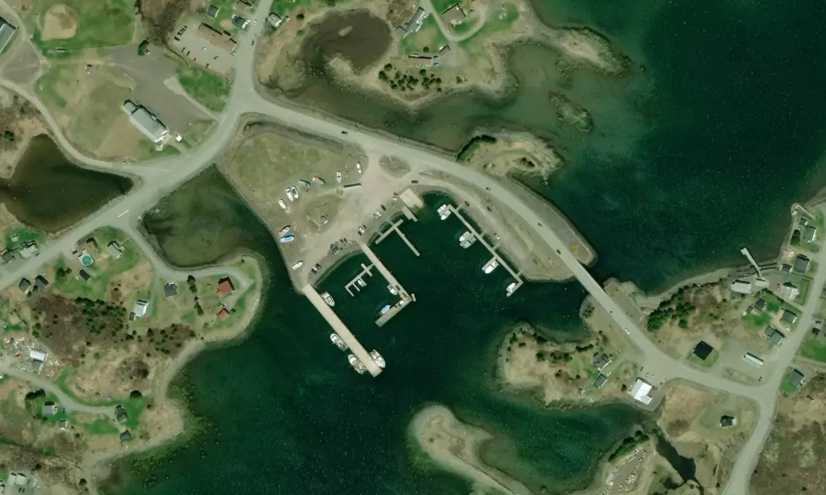 Satelite image of Petit de Grat Harbour