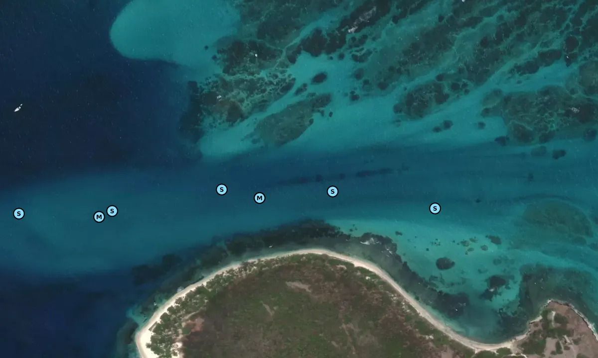 Satelite image of Petit Saint Vincent