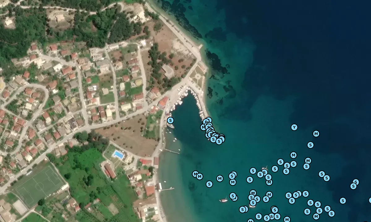 Satelite image of Petriti