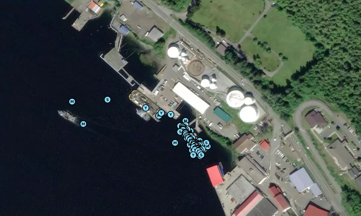 Satelite image of Petro Marine Ketchikan
